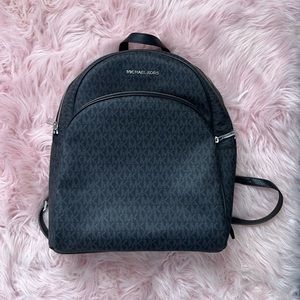 Black MK book bag size Med
